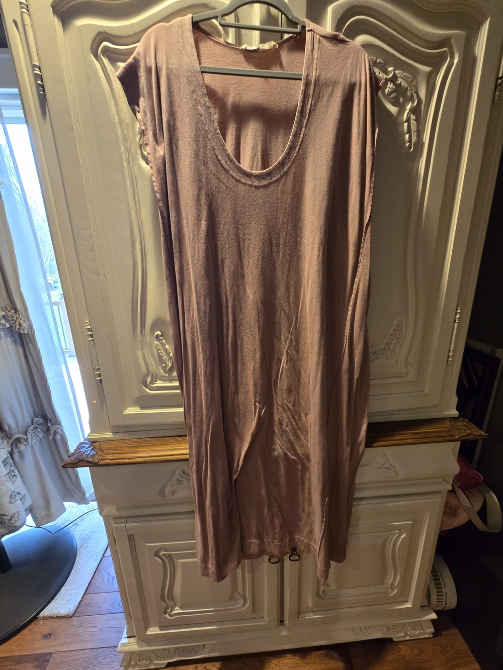 Free People Maxi Dress in Dusty Rose
